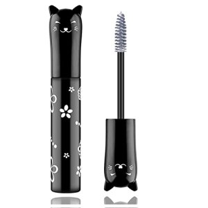 White Mascara Cat Eye Mascara Eyes Color Mascara Eye Lengthening Makeup, Waterproof, Long Lasting, Fast Dry, Eyelashes Curling & Lifting, Thick Charming Eyelashes Fusang 1.00 g