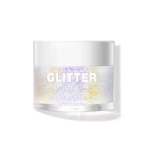 Mesmerizing Holographic Body Glitter Gel for Face, Hair, and Lips - Safety Made with Cosmetic-Grade Glitter (3# Pink)