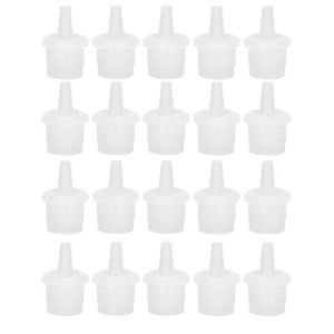 20pcs Women Eyelash Extension Glue Bottle Nozzle False Eyelash Grafting Adhesive