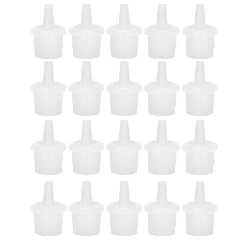 20pcs Women Eyelash Extension Glue Bottle Nozzle False Eyelash Grafting Adhesive