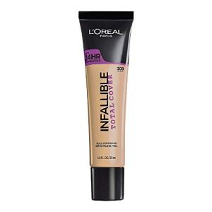 L’Oréal Paris Infallible Total Cover Foundation 308 Sun Beige 1 Fl Oz