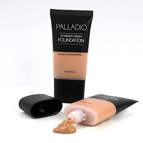 Palladio Liquid Foundation, Sandy Beige 27ml Natural Matte Appearance - Image 3