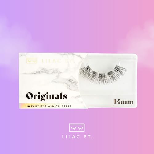 Lilac St - Original Lashes - Soft, Natural Look - Lightweight & Reusable - Vegan & Cruelty Free - 14mm - Image 2