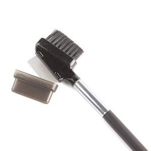 Chrontier Eye Brow Brush Eyelash Dual Comb Stainless Steel Teeth