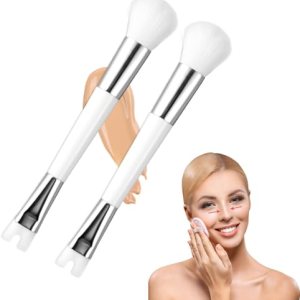 Nose Contour Brushes, U-Shaped Makeup Brush, Double Headed Nose Contour Brush