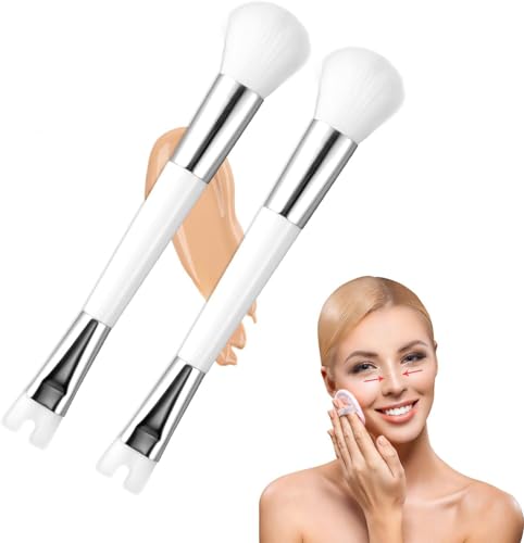 Nose Contour Brushes, U-Shaped Makeup Brush, Double Headed Nose Contour Brush