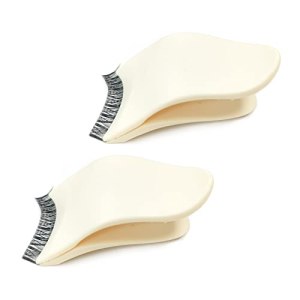 False Eyelash Applicator Tool Lash Clip, Beginner Friendly, Portable, Best Gift - Beige
