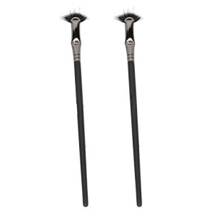 Fan Eyelash Brush Double Layer Prevent Clumping Enhance Lower Lashes