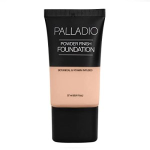 Palladio Liquid Foundation, Ivory, 27ml, Natural Matte Finish, Vitamins A & E