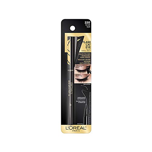 L’Oréal Paris Liquid Eye Liner Infallible Flash Cat Eye Waterproof, Black, 0.6g - Image 4