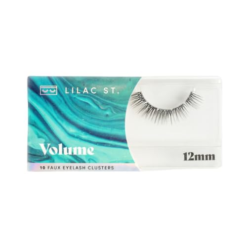 Lilac St - Volume Lashes - Dense & Dramatic Look - Reusable - Vegan & Cruelty Free - 12 mm