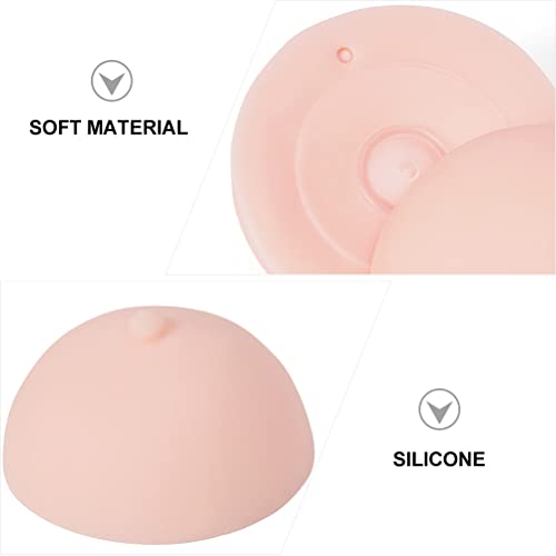 Simulated Breasts Silicone Exercise Tools 3D Areola Practice Molds 10X10CM - Image 4