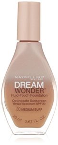 Maybelline Dream Wonder Fluid-Touch Foundation Medium Buff 0.67 OZ