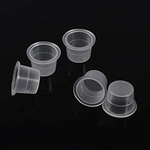 Wormhole Tattoo Ink Cap Cups - Plastic Microblading Pigment Accessories - Image 2