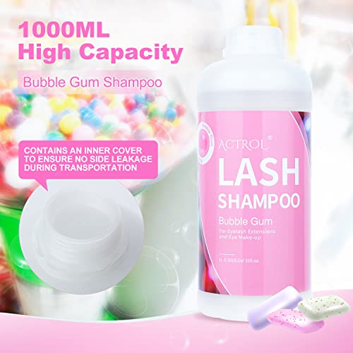 Eyelash Extension Cleanser 60ML Natural Lash Extension Shampoo Unscented Professional Eyelid Foaming Cleanser Paraben & Sulfate Free - Image 46