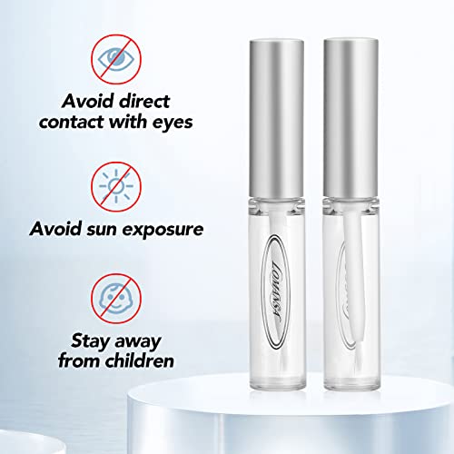Lomansa Lash Lift Glue 2pcs, Eyelash Lifting Adhesive Perming Rod Strong Fix Glue for Lashes and Brows Curl 0.16 Fl Oz (Pack of 2) - Image 17