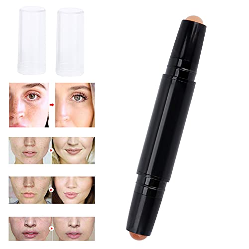 Double-Headed Highlight and Contour Stick Makeup Blemish Cover Set for All Skin Tones - Image 5