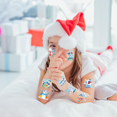 Winter Snowflake Temporary Tattoos for Hello Winter Celebration - Image 3