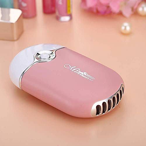 Jump USB Mini Fan Air Conditioning Blower (Pink) 400mAh 5V 12*7*3cm - Image 2