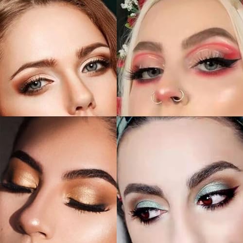 Dual Magnetic Eyelashes 8pcs, 5 Magnets Point Eye Lashes, No Glue Needed, 3D Reusable False Eyelashes with Applicator - Image 2