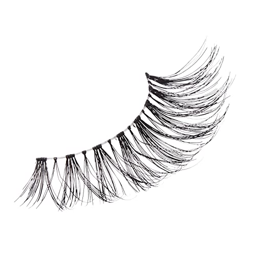 KISS So Wispy False Eyelashes Multipack #01, Full Bouncy Volume, Crisscross Pattern, Synthetic, Cruelty Free - Image 6