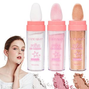 Emperoch 3 Colors Body Glitter Highlighter Stick, Long-lasting & Waterproof