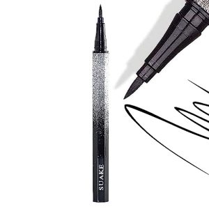 QUEMISS Starry Sky Eyeliner Pencil Black Waterproof Long Lasting Liquid Eyeliner Pen
