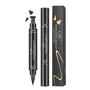 Eyeliner Double-Headed Seal Black Triangle Stamp Pen Long-lasting Waterproof Makeup