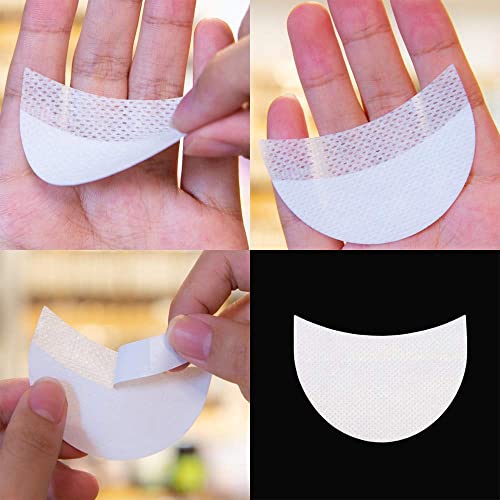 BetterJonny 200 Pcs Eyeshadow Stencils Pads for Eyelash Extensions - Image 2