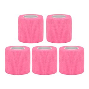 ATOMUS Disposable Tattoo Self-adhesive Elastic Bandage for Handle Grip Tube (5 pcs)