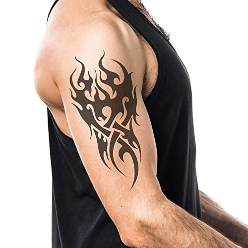 AWLEE Tribal Totem Temporary Tattoos - Long Lasting 35 Sheets - Image 2