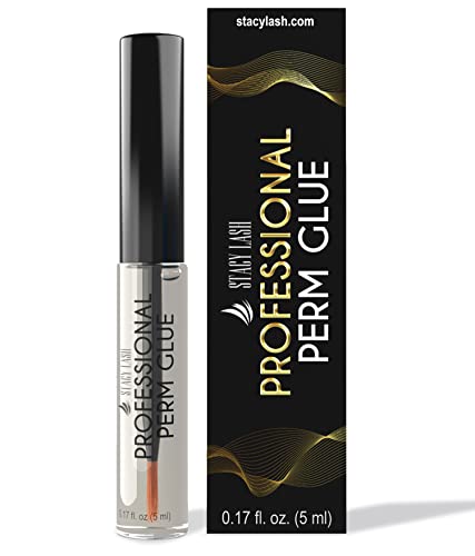 Stacy Lash Perm Glue 0.17 fl.oz. Water-Soluble Eyelash Adhesive