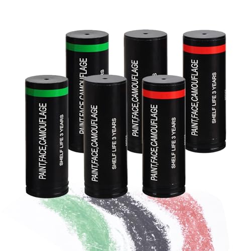 Football Face Paint Stick 6 Pcs Set