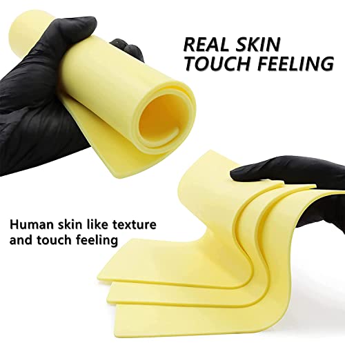 3mm Tattoo Skin Practice - Urknall 5pcs 12x8" Large & Thick Soft Silicone Tattoo Skins - Image 6