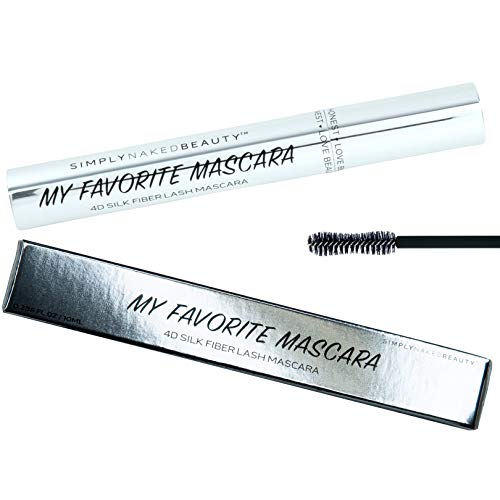 My Favorite Mascara 4D Silk Fiber Lash Black Volume Length 2 in 1 Liquid Lash Extensions