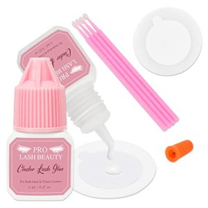 Long Lasting Cluster Lash Glue Waterproof DIY 5ml Clear PRO LASHBEAUTY