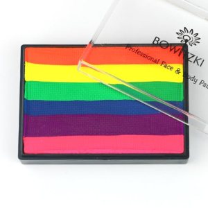 Bowitzki Water Activated Eyeliner Retro Graphic Hydra Eye Liner Makeup UV Glow Fluorescent Cake