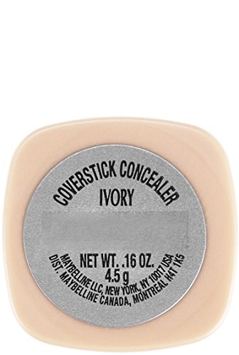 Maybelline Cover Stick Concealer, Ivory, Light 2, Waterproof, Hypoallergenic - Image 3