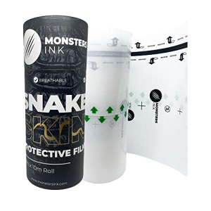 Monsters Ink Snake Skin Tattoo Cover Waterproof Bandage (10cm x 15cm)