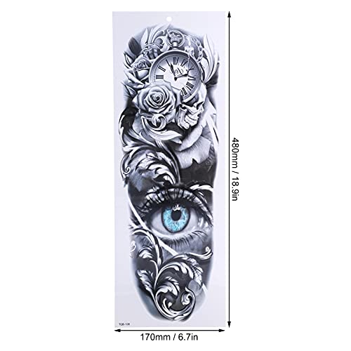 Full Arm Fake Tattoo, Waterproof, Daily Use for Women, Men - Image 4