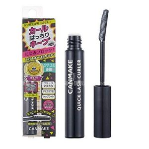CANMAKE Quick Lash Curler [02] Black 6g Boosts Lashes, Long-lasting Curl