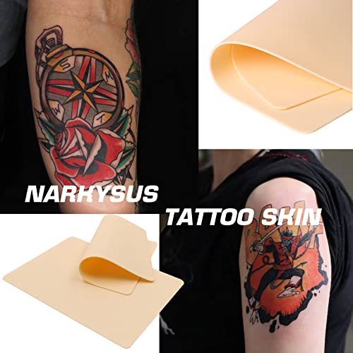 Narkysus 6Pcs Tattoo Grip Tape 2" x 5 Yards - Elastic Fabric, Black - Image 7