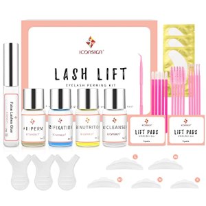Lash Lift Kit - Professional Eyelash Perm Set - Salon at Home - RONKIE 26 Piece Set