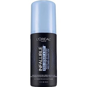 L'Oréal Paris Infallible Pro-Spray & Set Makeup Extender Setting Spray, Oil & Paraben Free, 100ml