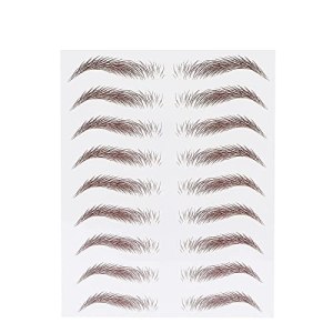 Waterproof Eyebrow Tattoo Sticker Professional Grooming Brown 01