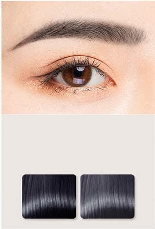 CJAJ Enterprise Waterproof Double Fine Eyebrow Pencil with Brush - Black - Image 2