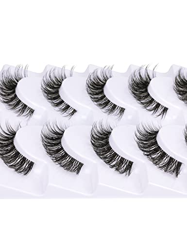 Natural Look Curly Mink Eyelashes 16MM D Curl 7 Pairs Pack - Image 16