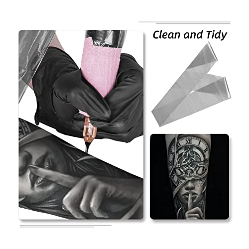Tattoo Clip Cord Covers Sleeves, ATOMUS Disposable Cartridge Tattoo Machine Cover Bags 100pcs - Image 16