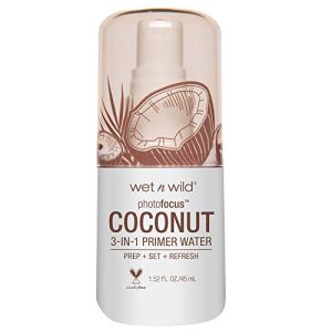 Ultra Light Primer Water with Coconut, 1.52 Fl Oz - Hydrates, Smoothes & Brightens Skin