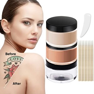 Tattoo Concealer, Professional Cover Up Cream for Dark Spots, Scars, Vitiligo, zeBrush 1.00 g